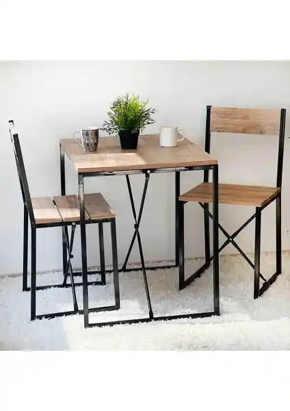 Weblonya Kafe Masası ve Yemek Takımı Modern ve Kompakt Tasarım Özellikleri