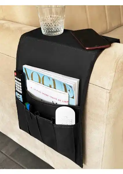 Weblonya Kumandalık Koltuk Kenarı Organizer 6019 Ev ve Ofis İçin Pratik Saklama Çözümü