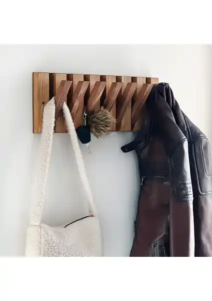 Weblonya Piyano Portmanto Askılığı Ahşap ve Katlanabilir Tasarımıyla Modern Çözüm