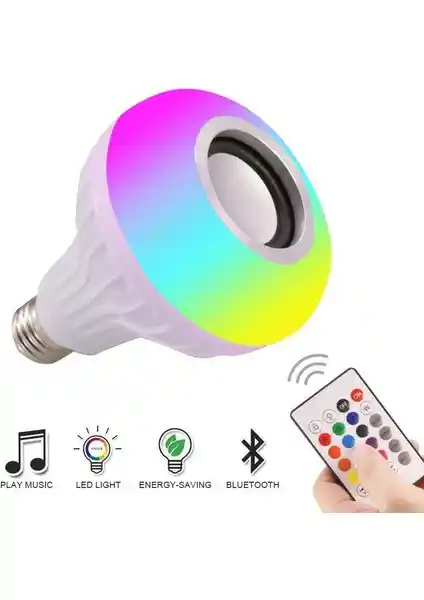 Winnboss Bluetooth Hoparlör ve Akıllı RGB LED Ampul ile Çok Fonksiyonlu Aydınlatma ve Ses Deneyimi