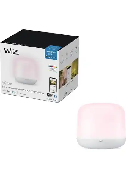 Wiz Hero Renkli Ambiyans Akıllı Masa Lambası ile Modern Mekânlara Renk Katma Çözümü
