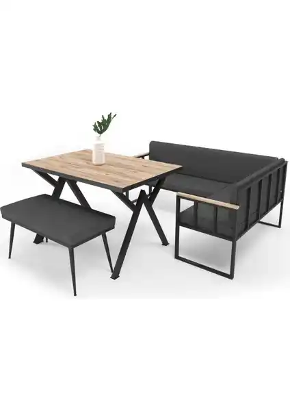 Wood House Polen Mutfak Köşe Takımı: Modern ve İşlevsel Tasarım ile Konforlu Oturma Alanları