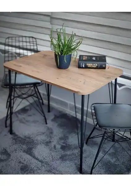 Wood İdea 60x90 Atlantik Çam Yemek Masası Günlük Kullanım ve Tasarım Özellikleri