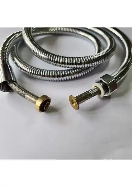 Yapıtaşı YT117 Elit Çelik Spiral Duş Hortumu 150 cm - Dayanıklı ve Estetik Tasarım