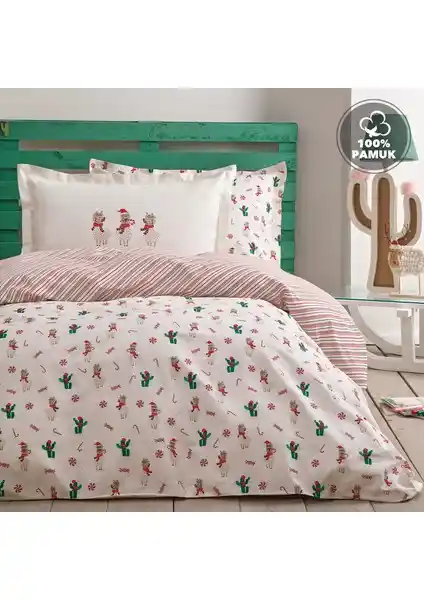 Yataş Bedding Alpaca Tek Kişilik Nevresim Takımı Ekru Renk ile Şıklık ve Konfor Bir Arada