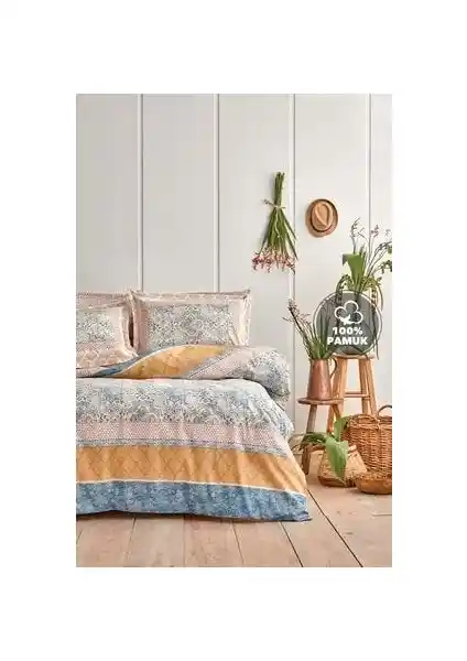 Yataş Bedding Delissa Ranforce Nevresim Takımı: Şıklık ve Konforun Birleşimi