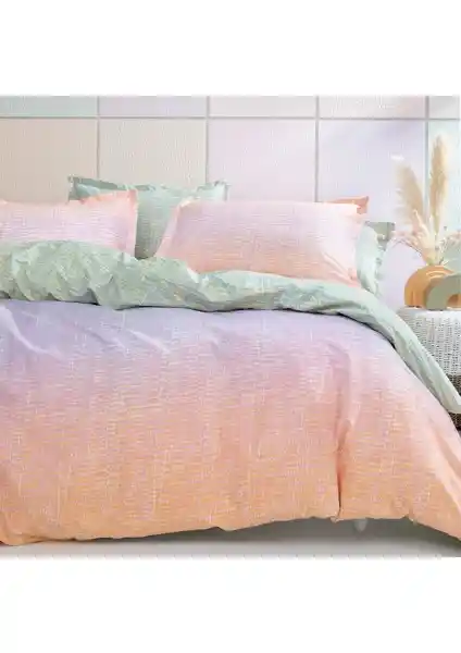 Yataş Bedding Mello Tek Kişilik Ranforce Nevresim Takımı Sarı Renkli Modern Tasarım