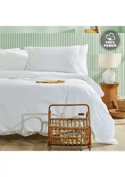 Yataş Bedding Plain Çift Kişilik Nevresim Takımı: Şıklık ve Konforun Buluşması