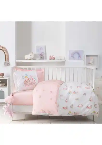 Yataş Bedding Unicorn Ranforce Bebek Nevresim Takımı Sağlıklı ve Şık Uyku Ortamı Sunar
