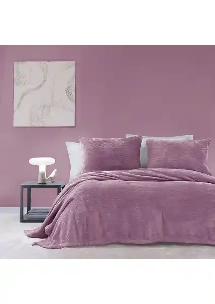 Yataş Dazel Çift Kişilik Battaniye ve Yatak Örtüsü Seti Modern Tasarım ve Konfor Sunar