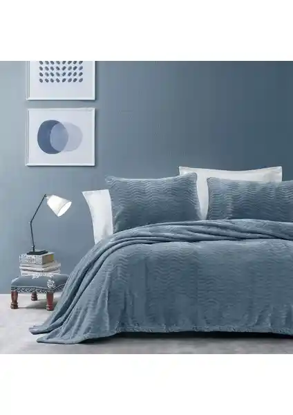Yataş Dazel Tek Kişilik Battaniye ve Yatak Örtüsü Seti Modern Tasarım ve Konfor Sunar