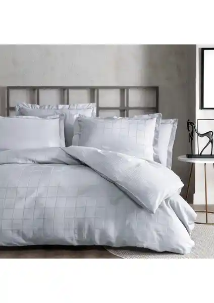 Yataş Destra Saten Battal Boy Nevresim Takımı Gri Renk ile Şıklık ve Konforun Buluşması