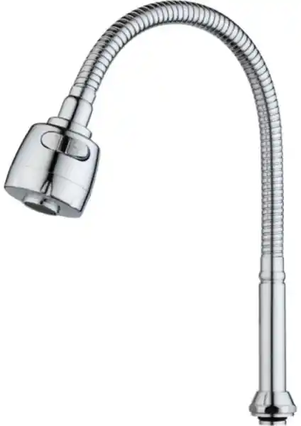 Yayke Oynar Baslıklı Spiralli Mutfak Lavabo Başlığı: Fonksiyonellik ve Estetiğin Buluşması