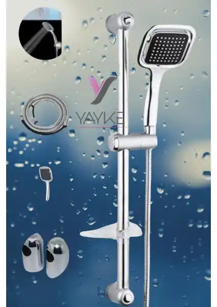 Yayke Sürgülü Duş Takımı Seti: Modern ve Şık Banyo Deneyimi İçin Uygun Seçenek