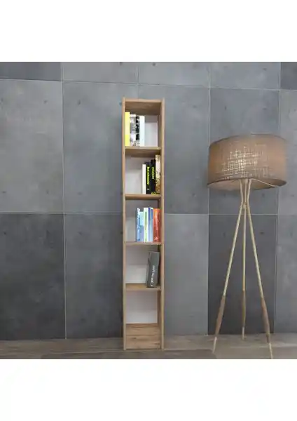 Yeti Mobilya Kuta FLAT30 Çok Amaçlı Kitaplık ve Dolap Dar Alanlar İçin Uygun