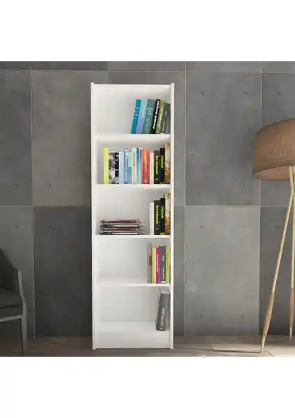 Yeti Mobilya Kuta Flat56 Kitaplık: Modern Tasarım ve Kullanışlılık Bilen Fonksiyonel Mobilya