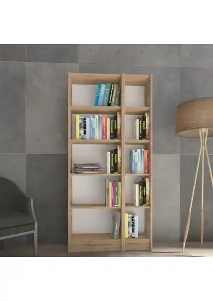 Yeti Mobilya Kuta FLAT85 Kitaplık: Fonksiyonel ve Estetik Çok Amaçlı Mobilya Çözümü