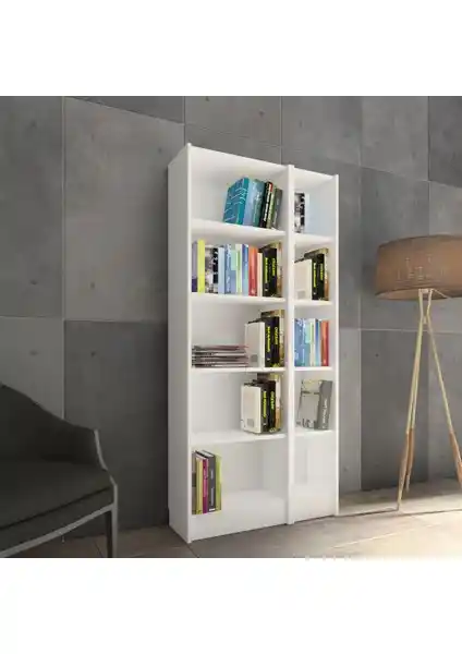 Yeti Mobilya Kuta FLAT85 Kitaplık: Fonksiyonel ve Estetik Çözüm