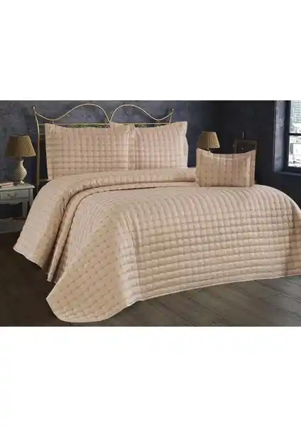 Yılz Çift Kişilik Kapitoneli Yatak Örtüsü Modern ve Şık Tasarım ile Yatak Odalarına Zarif Dokunuş