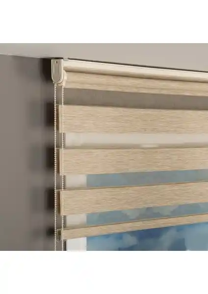 ZebraEvim Krem Bambu Zebra Perde: Estetik ve Fonksiyonellik Sunan Modern Çözüm