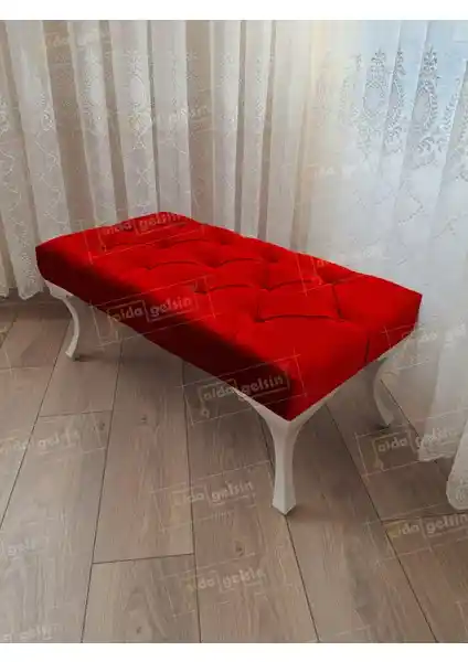 120 cm Kapitoneli Ayak Ucu Kapı Önü Antre Bench Pufu Modern ve Şık Tasarım