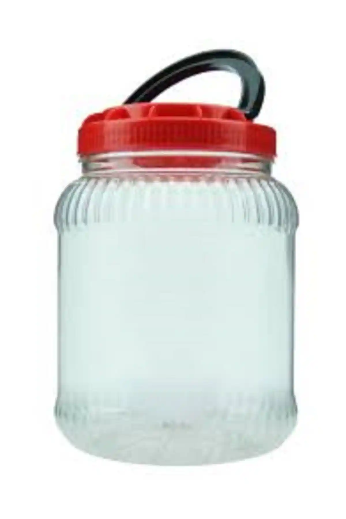 Alkan Pet 8'li 2 Litre Plastik Kavanoz Seti Geniş Saklama ve Düzenleme Çözümü