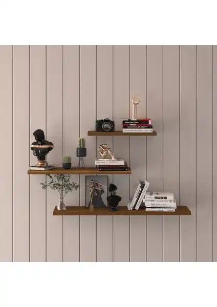 Asra Trend Doğal Modern Organizer Duvar Rafları Çok Amaçlı ve Şık Tasarım