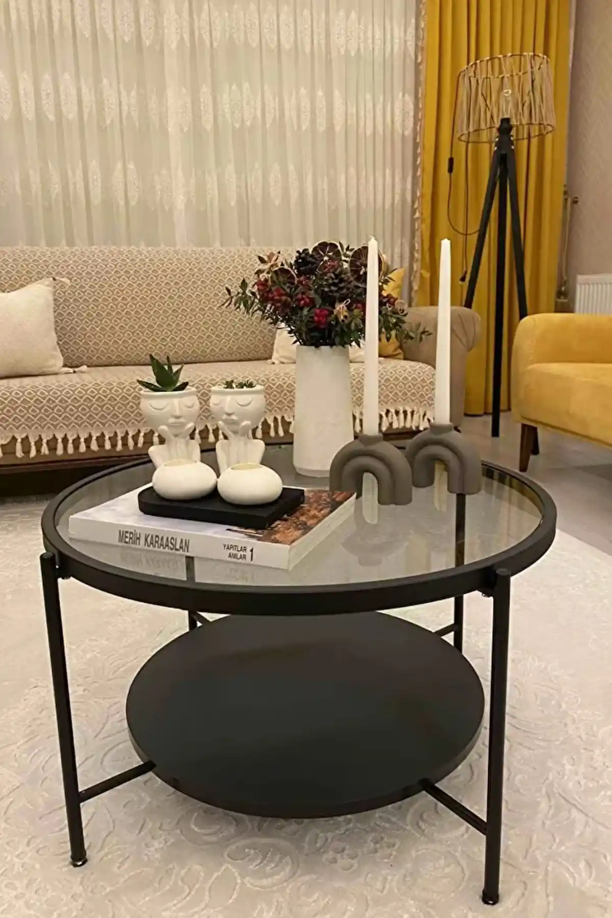 BETA AKSESUAR Oslo Orta Sehpa Modern Tasarım ve Dayanıklılık Özellikleriyle Öne Çıkıyor