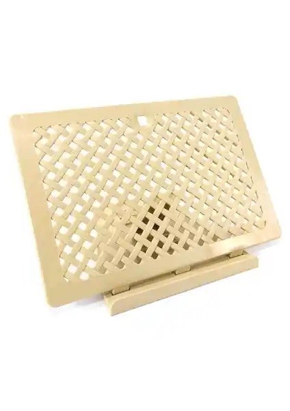 Bilgi Kitabevi Plastik Rahle Krem: Dayanıklı ve Estetik Masaüstü Kitap Destekçisi