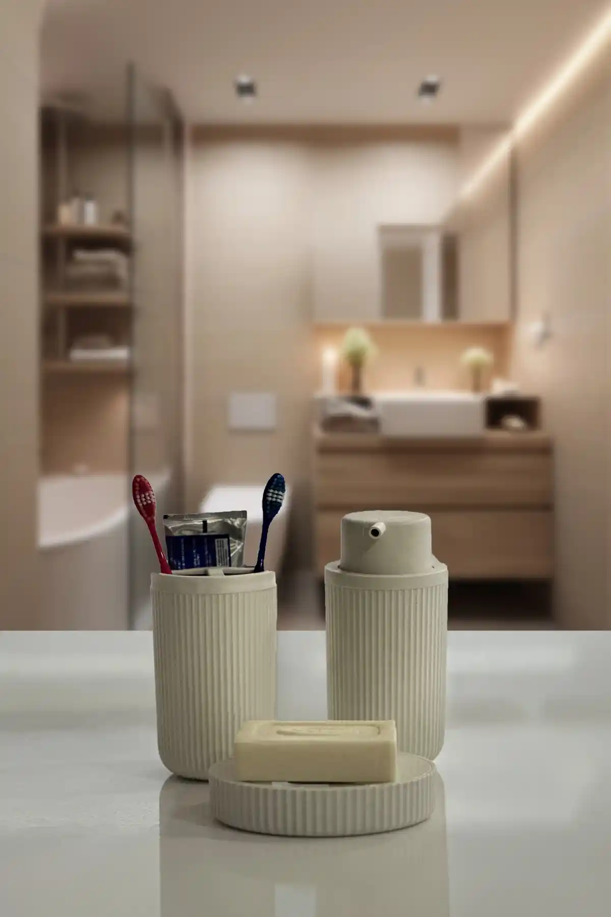 Biltas Plastik Monica Banyo Takımı Modern ve Fonksiyonel Tasarım ile Kullanıcıların Beğenisi Kazanıyor