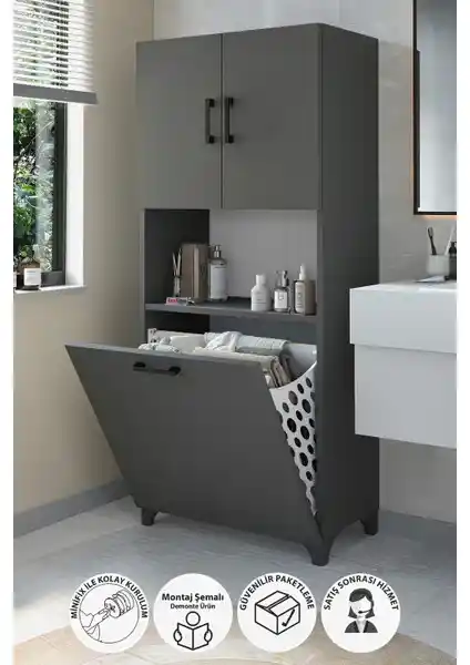 Bofigo Damla Çok Amaçlı Dolap Modern ve Dayanıklı Depolama Çözümü