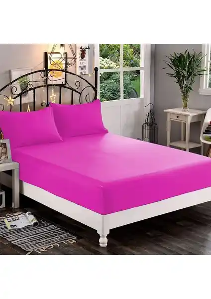 BuanArt Çift Kişilik Penye Lastikli Çarşaf: Konfor ve Şıklık Sunan Yatak Örtüsü