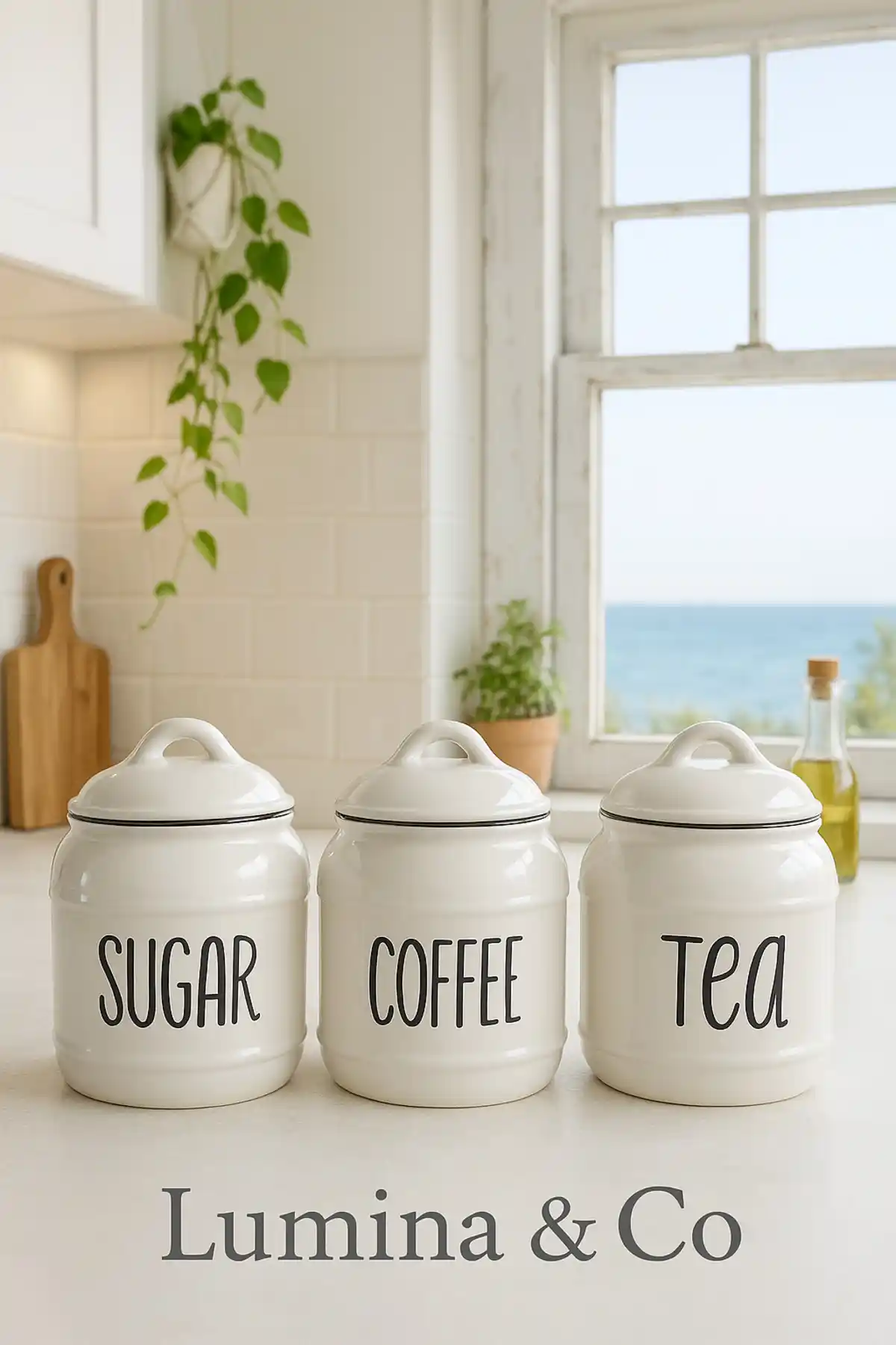 Caelia Büyük Boy Lüx 3'lü Beyaz Baharat Seti ile Mutfaklarınızda Şıklık ve İşlevsellik