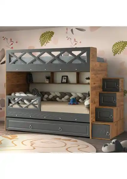 Çetin Ranza Mars Yavrulu Ranza: Modern ve Güvenli Çocuk Odası Çözümü