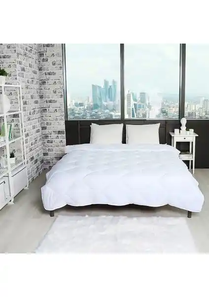 ÇİÇEKCE HOME Microfiber Yorgan Çift Kişilik 195x215 cm Şık ve Konforlu Uyku İçin