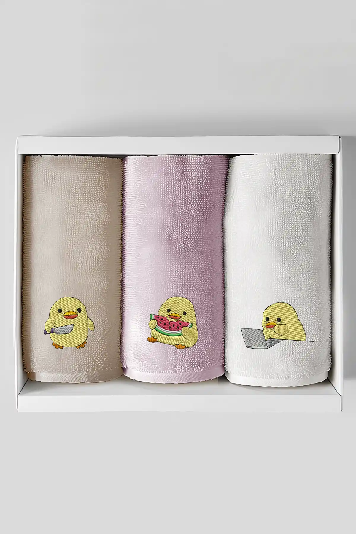 Comfort Home 30x50cm Kutulu 3 Parça El Havlusu Seti Şıklık ve Fonksiyonellik