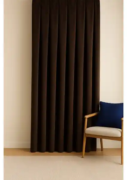 Cortibo Barcelona Kadife Dokulu Fon Perde: Şık ve Dayanıklı Modern Perde Çözümü