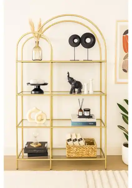 Dekopratik Twin Metal Kitaplık: Modern ve Şık Tasarım ile Dayanıklı Depolama Çözümü