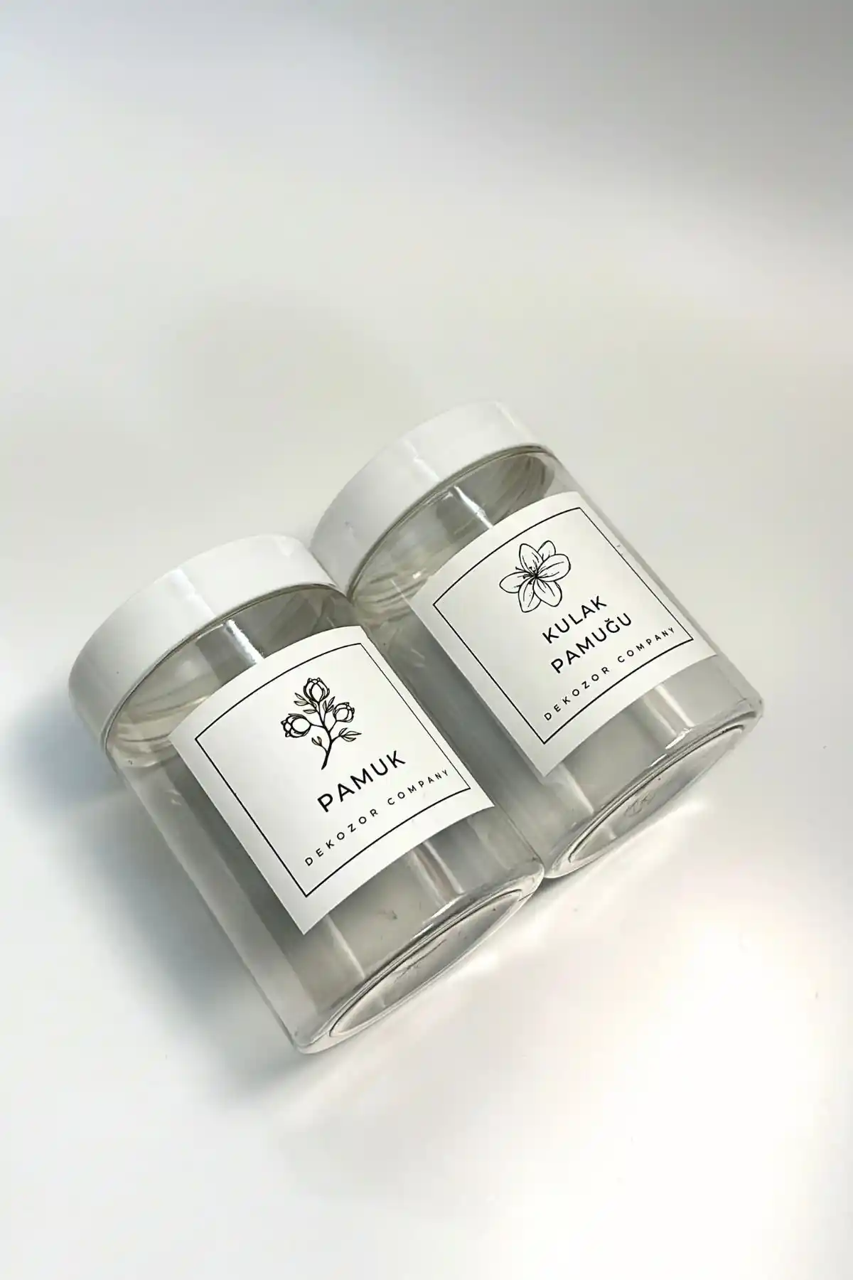 DEKOZOR COMPANY Kulak Pamuğu Kutusu: Şık ve Pratik Saklama Çözümü