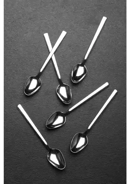 Doğuş Mutfak 6'lı Çelik Lüx Çay Kaşığı Seti: Estetik ve Fonksiyonellik Bir Arada