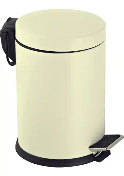 Eforeca Renkli Paslanmaz Pedallı Çöp Kovası 5 Lt Modern ve Şık Tasarım