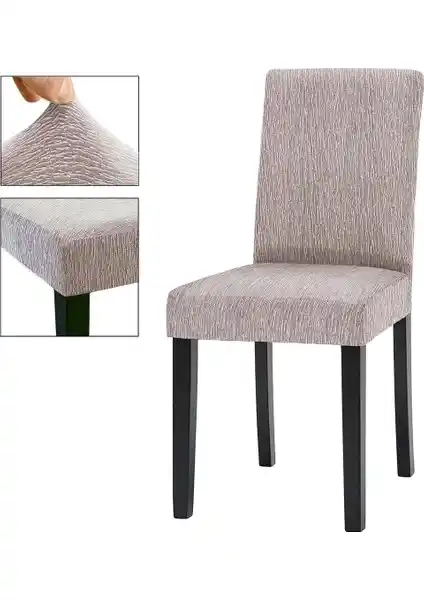 Elgeyar Jakarli Sandalye Örtüsü: Estetik ve Fonksiyonellik Sunan Dayanıklı Kılıf