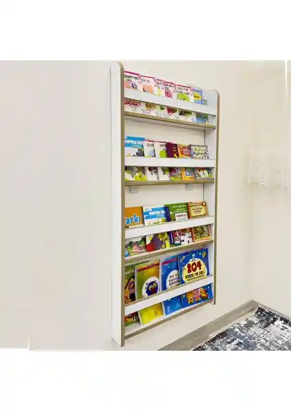 Emdief Home Montessori Çocuk Odası Eğitici Kitaplık: Bağımsız Öğrenme ve Güvenli Tasarım