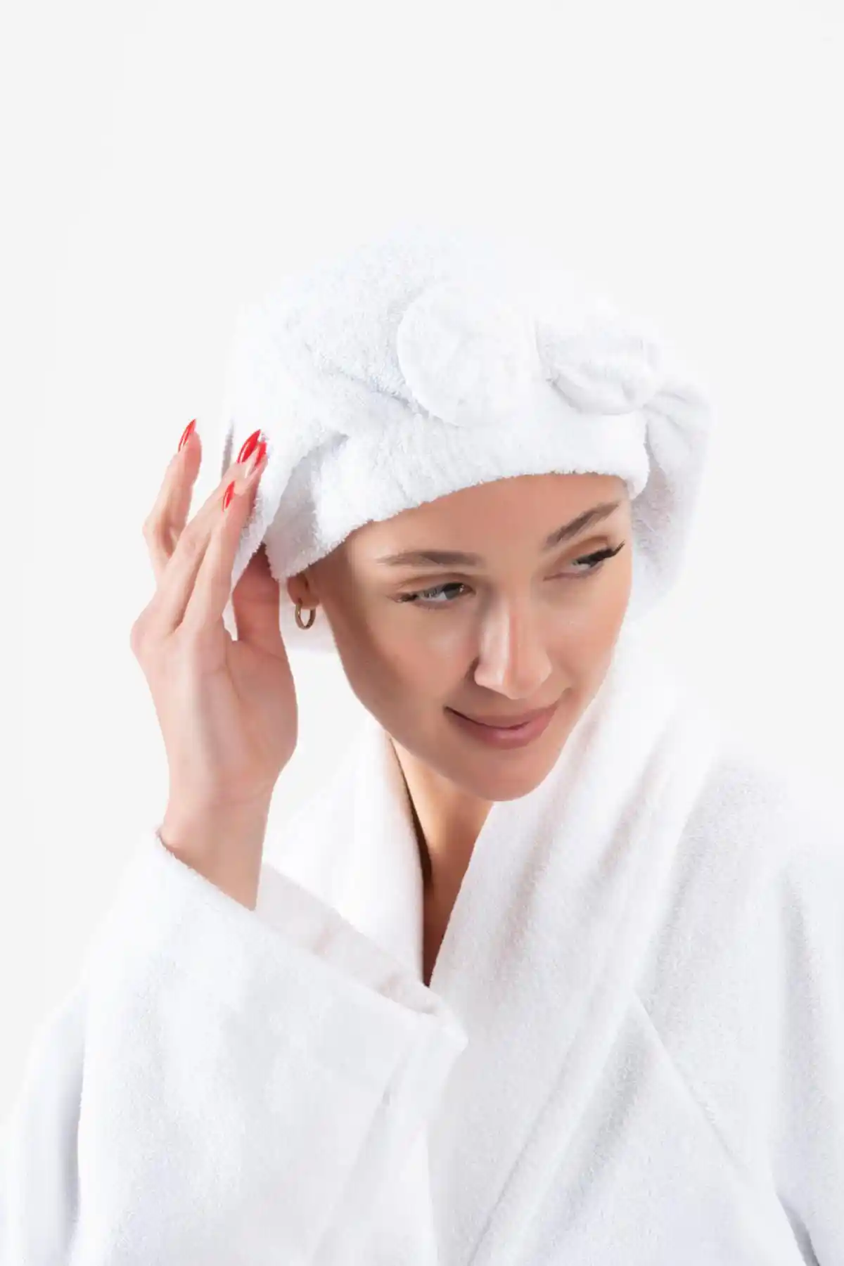 Ender Home CottonVerse Saç Kurulama Bonesi Yüksek Kalite ve Estetik Tasarım