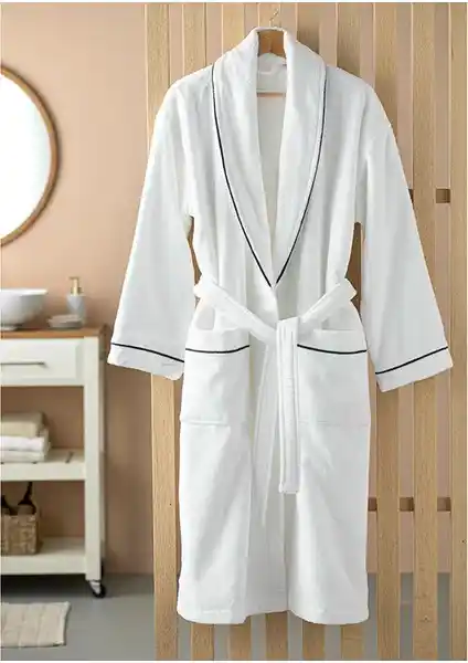 English Home Premium Kadife Bornoz: Yüksek Kalite ve Şıklık Sunan Konforlu Tasarım