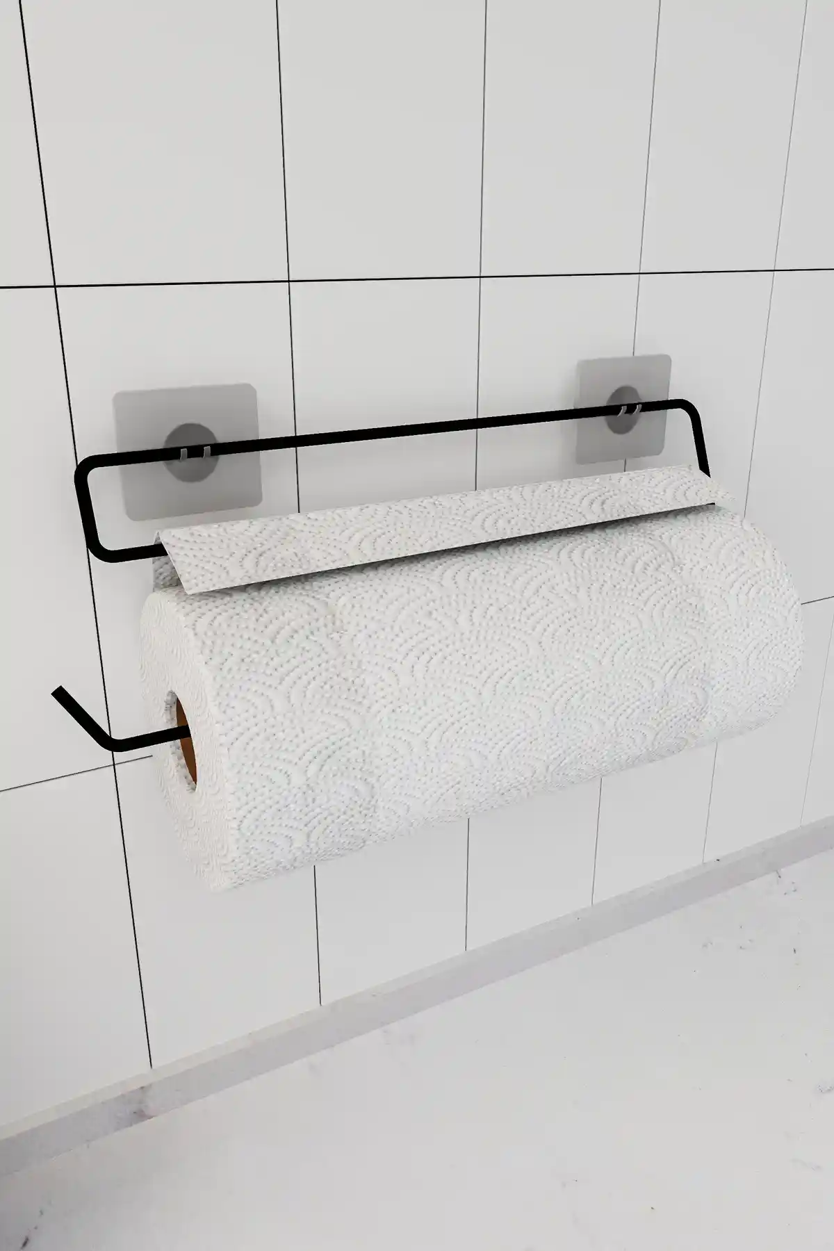 EVA Metal Tasarım Yapışkanlı Havluluk Modern Banyo ve Mutfak Dekorasyonu İçin Uygun