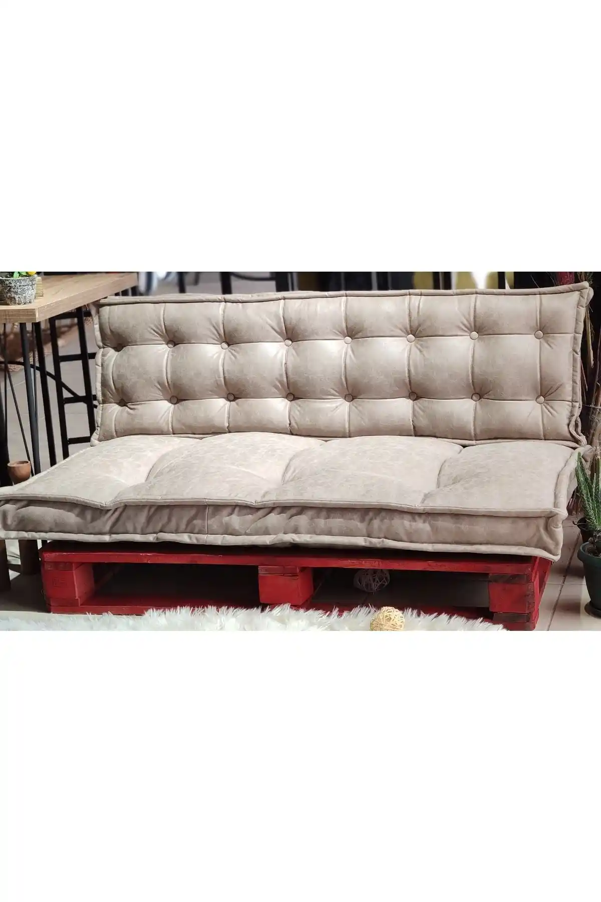 FabricaHome Berlin 5 Yer ve Palet Minderi: Estetik ve Konfor Sunan Bahçe ve İç Mekan Dekorasyonu