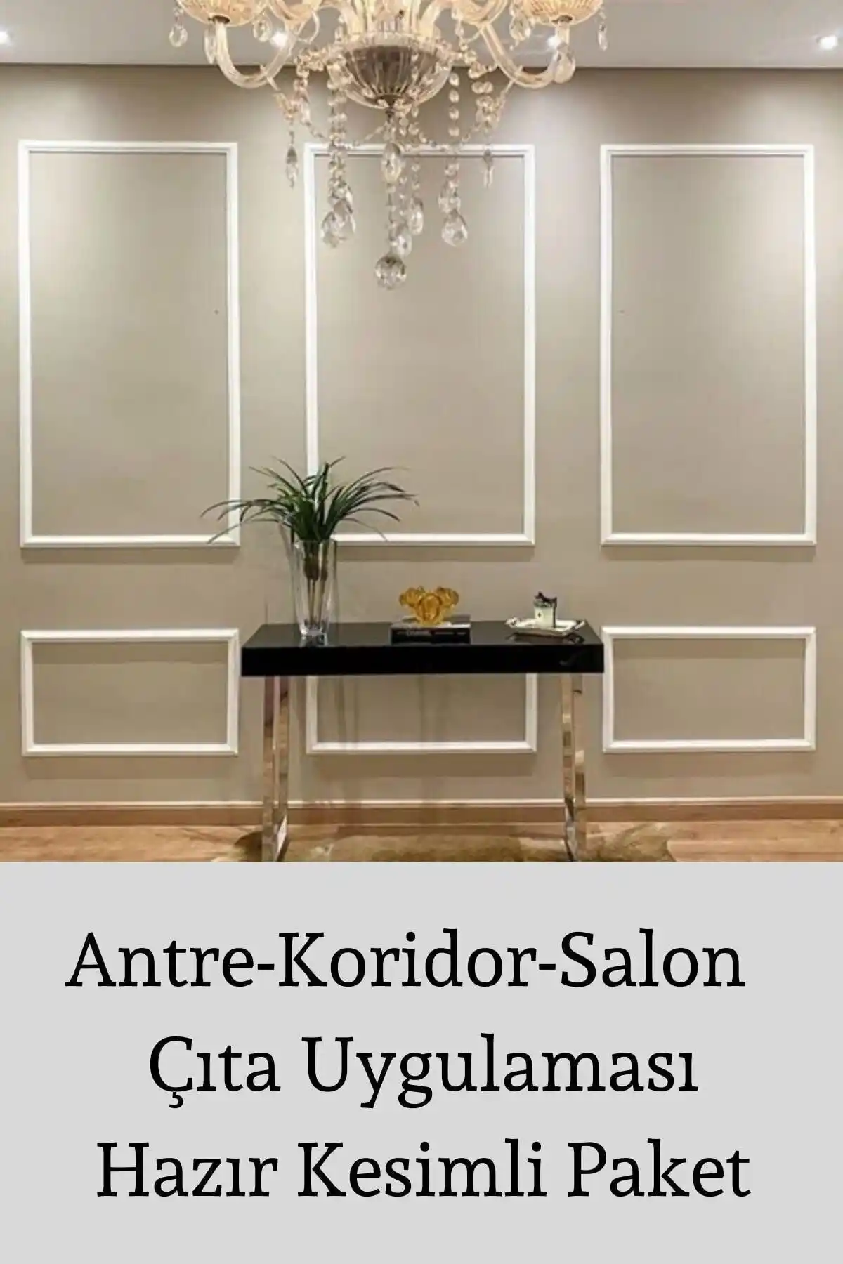 Genel Markalar Dekoratif Boyanabilir Strafor Çıtası 4 cm Duvar Dekorasyonu İçin Uygun