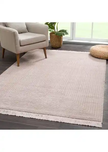 Giza Home Pandora Açık Vizon Modern Oturma Odası ve Salon Halısı Özellikleri ve Tasarımı