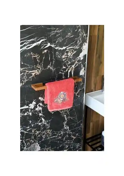 Hagen Yapışkanlı Ahşap Havluluk: Modern ve Doğa Dostu Banyo Aksesuarı Tasarımı ve Özellikleri